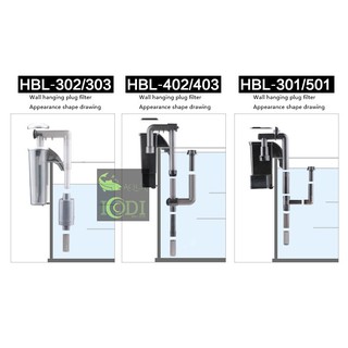LỌC THÁC BỂ CÁ SUNSUN HBL-301