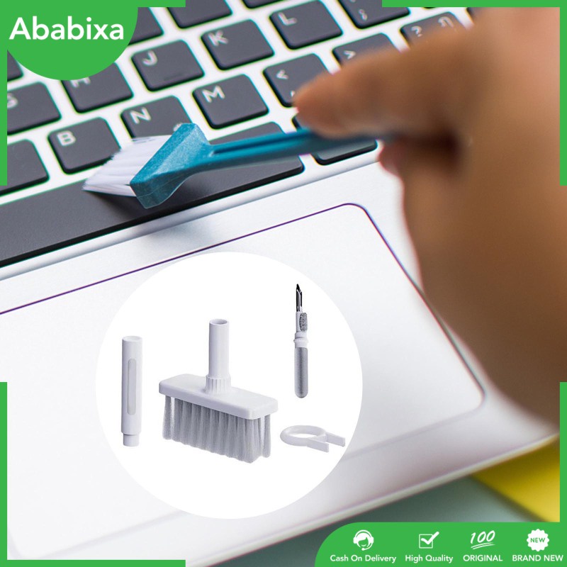 Bộ Cọ Vệ Sinh Bàn Phím Máy Tính 4 Trong 1 Đa Năng Tiện Dụng