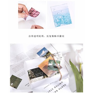 Sticker phong cảnh chống nước ST092