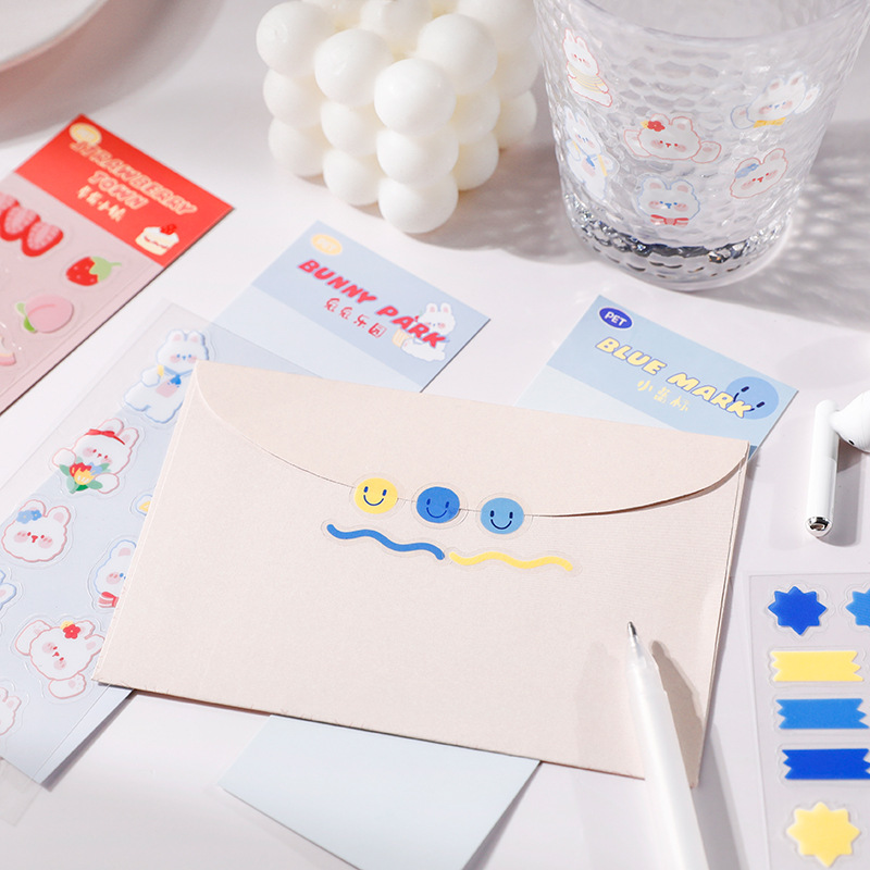 Tờ miếng dán trang trí kiểu dáng hoạt hình đáng yêu
