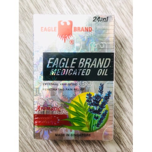 Dầu Gió Trắng Eagle Brand Lavender Eromatic (24ml)