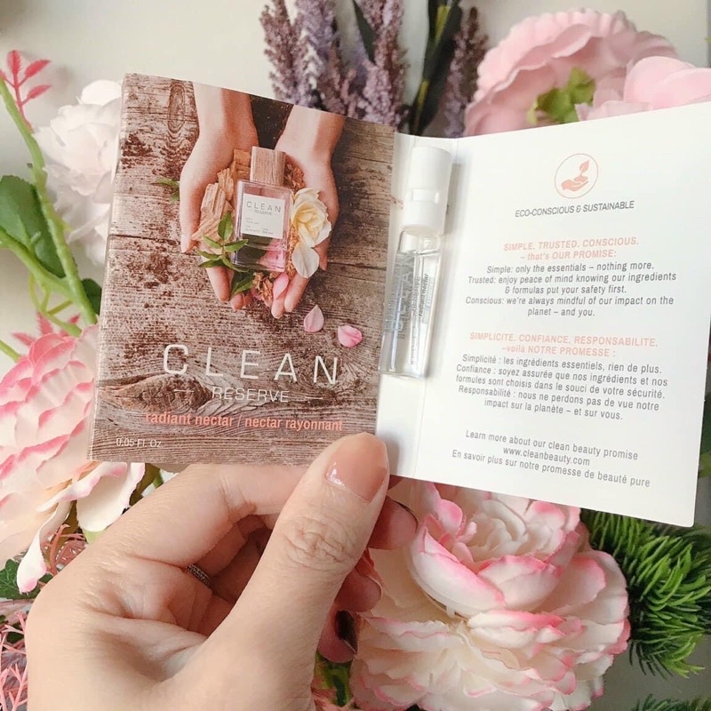 (Vial 1.5ml) Mẫu thử nước hoa Clean Reserve Radiant Nectar