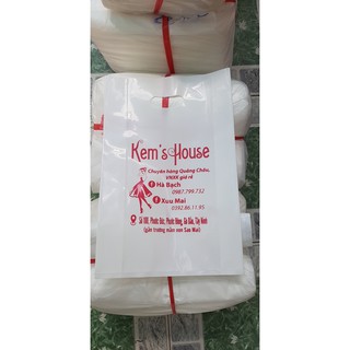 Túi nilong pe in tên shop