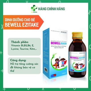 [3M PHARMA] Siro BEWELL Ezitake 3M - Hỗ trợ tăng cường sức đề kháng bảo vệ cơ thể - Lọ 100ml