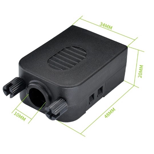 Female / Male  D SUB DB9 Solderless Connectors Screw