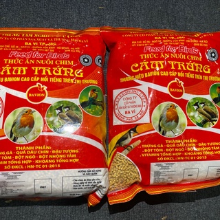 Cám Trứng Ba Vì ( Đỏ ) Có Tem