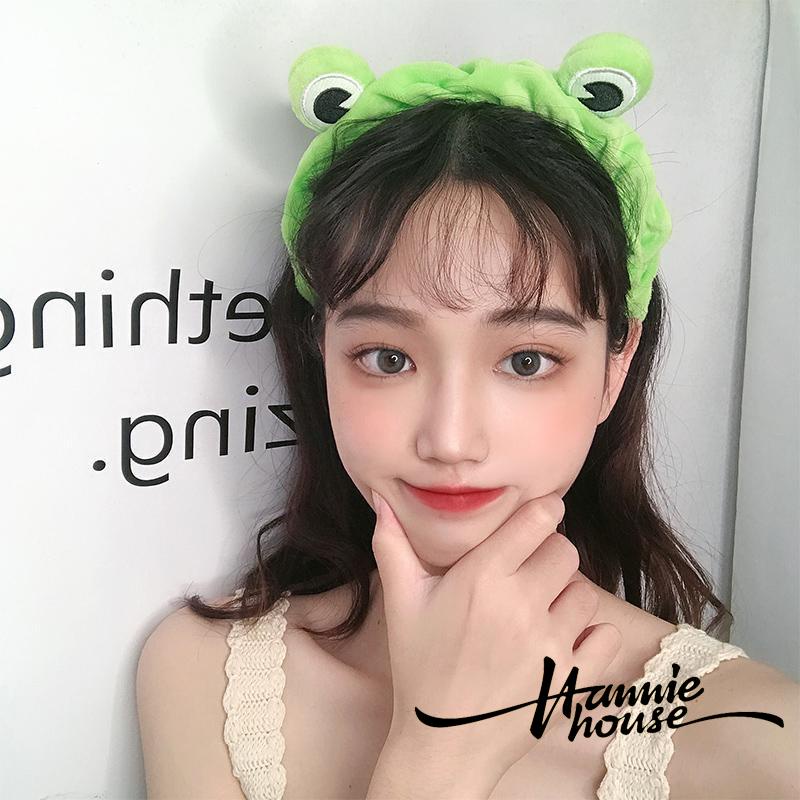 Băng đô cài tóc hình chú ếch dễ thương