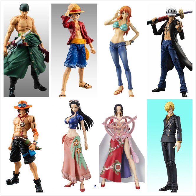 Sỉ lẻ, combo các nhân vật figure One Piece khớp cử động trong phim One Piece