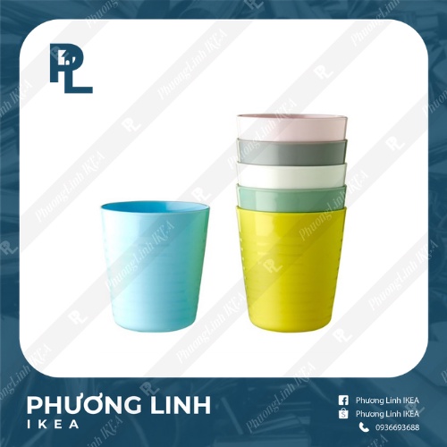 SET BÁT ĐĨA CỐC THÌA DĨA DAO ĂN DẶM CHO BÉ IKEA