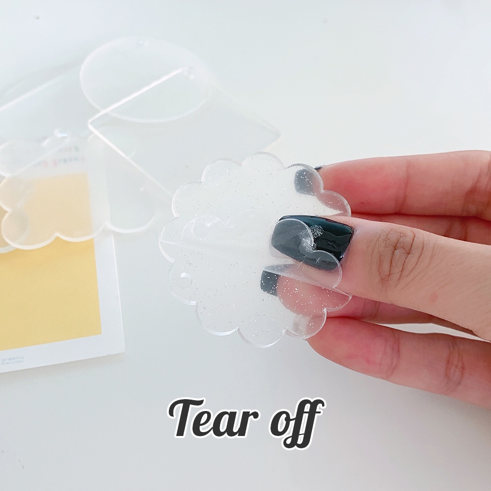 Winzige trang trí toploader decor sẵn móc khoá handmade móc khoá in ảnh móc khóa acrylic Keychain Blank Custom DIY móc khoá thủ công