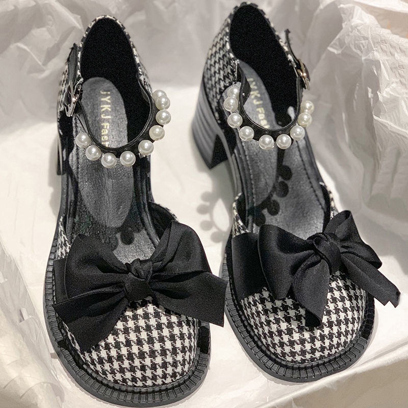 Giày Sandal Đế Dày Mềm Mại Đính Nơ Thời Trang Mùa Xuân Dễ Phối Đồ