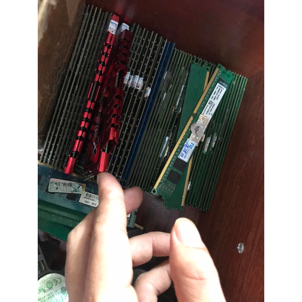 Ram máy bàn ddr3 2g tháo máy các loại có số lượng