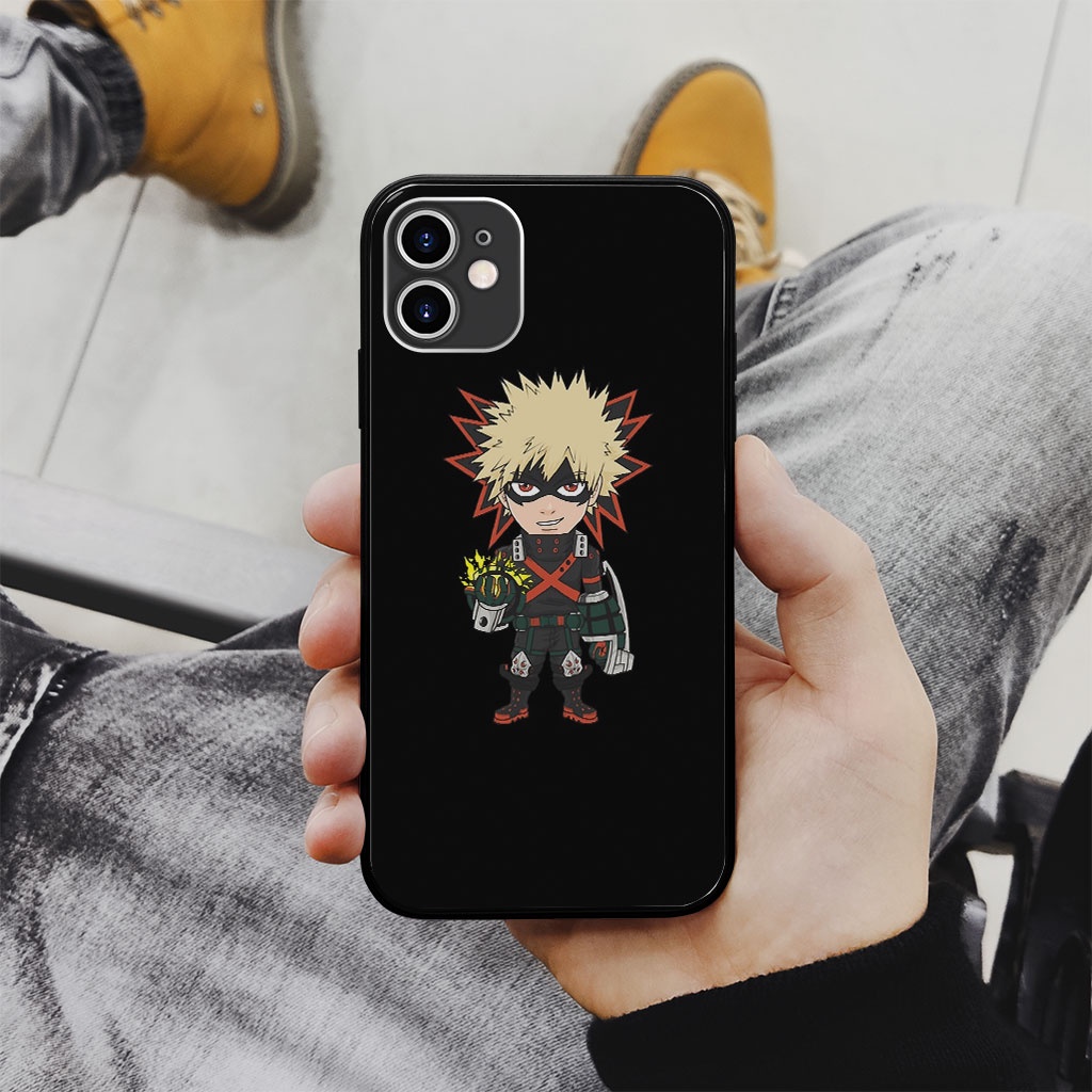Ốp lưng CHIBI KATSUKI BAKUGO MYK phong cách cho Iphone 5 6 7 8 Plus 11 12 Pro Max X Xr-LAK0002335