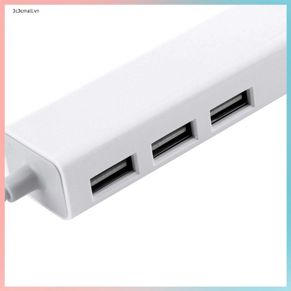 ⚡Promotion⚡Hot New USB 3.1 Type C USB-C Multiple 3 Ports Hub with Ethernet Network LAN Adapter Eletronic Hot