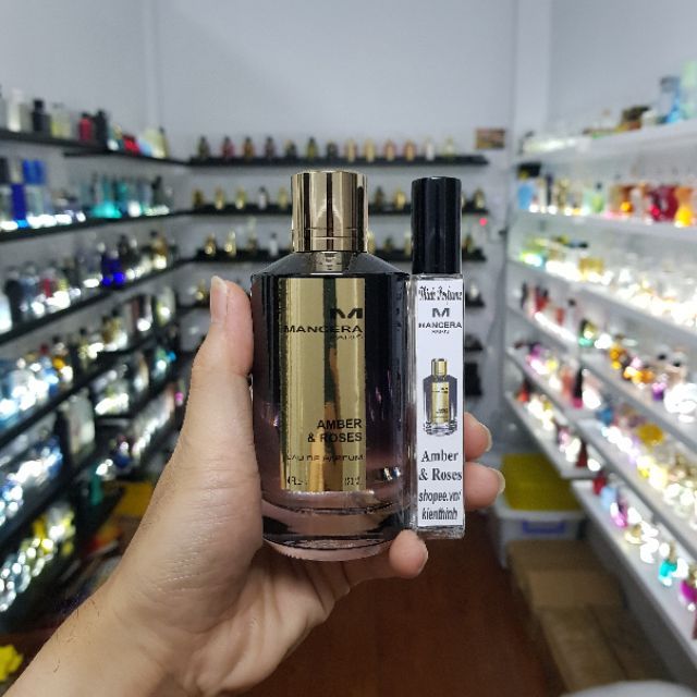 [ Mẫu Thử ] Nước Hoa Mancera Amber & Roses