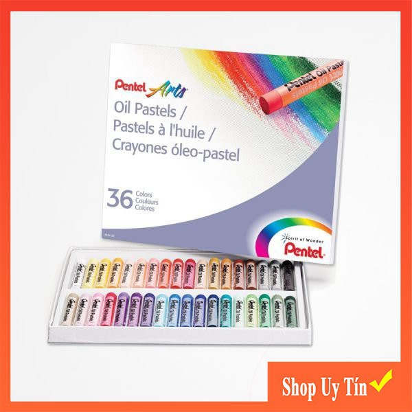 Sáp Dầu Pentel 12,16,25,36,50 PHN màu hàng cao cấp CHÍNH HÃNG, Ann's Shop