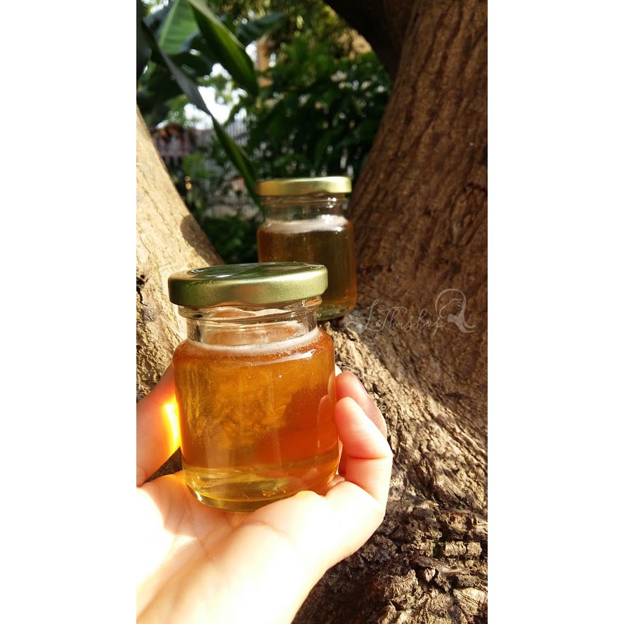 [Hũ 60 ml dùng thử] Mật ong hoa nhãn Hưng Yên
