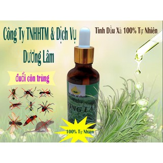 Tinh dầu sả nguyên chất Dương Lâm 30ml