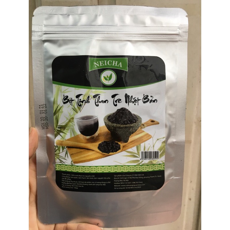tinh than tre gói 100gr