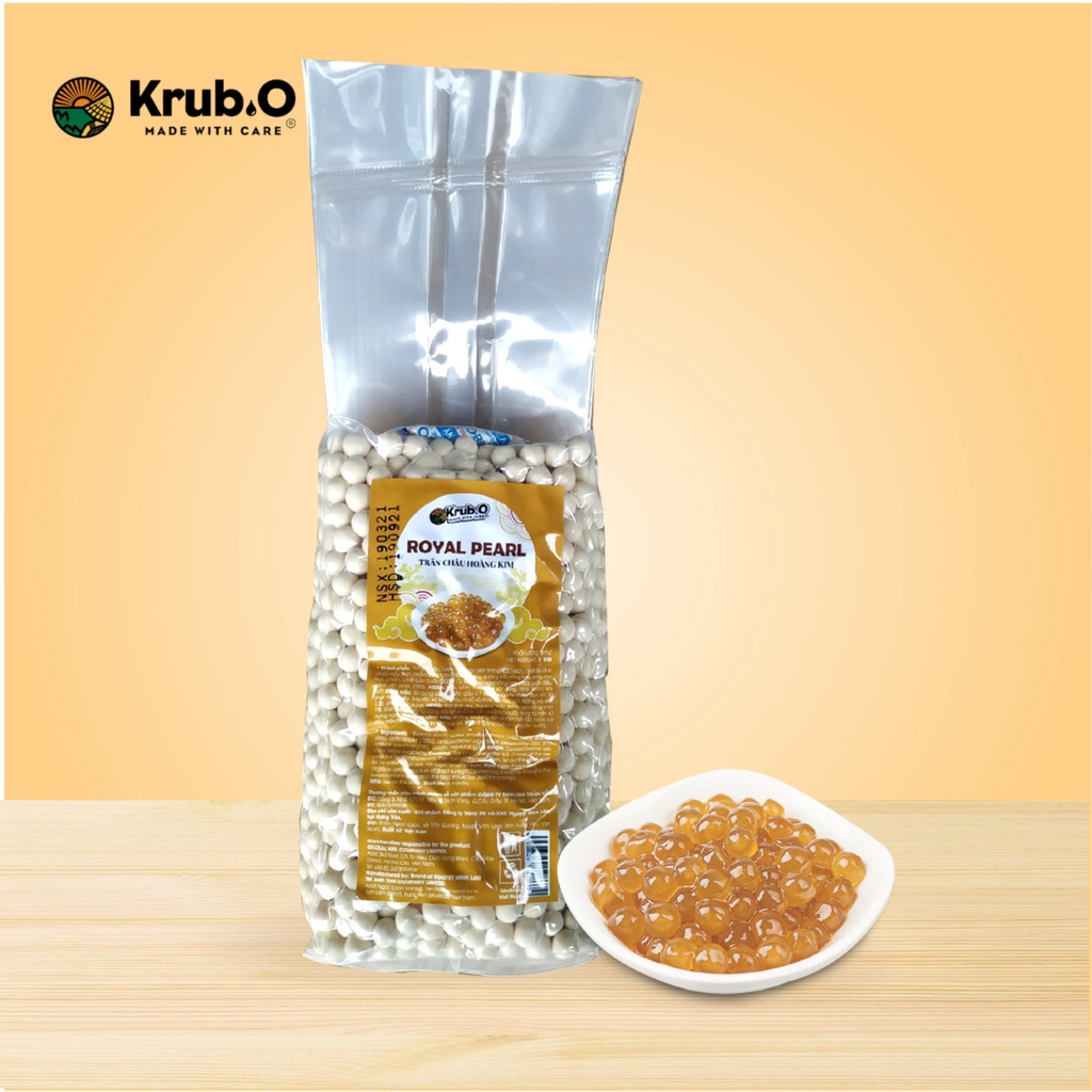 Trân châu Krub O ( đen, trắng, sợi )