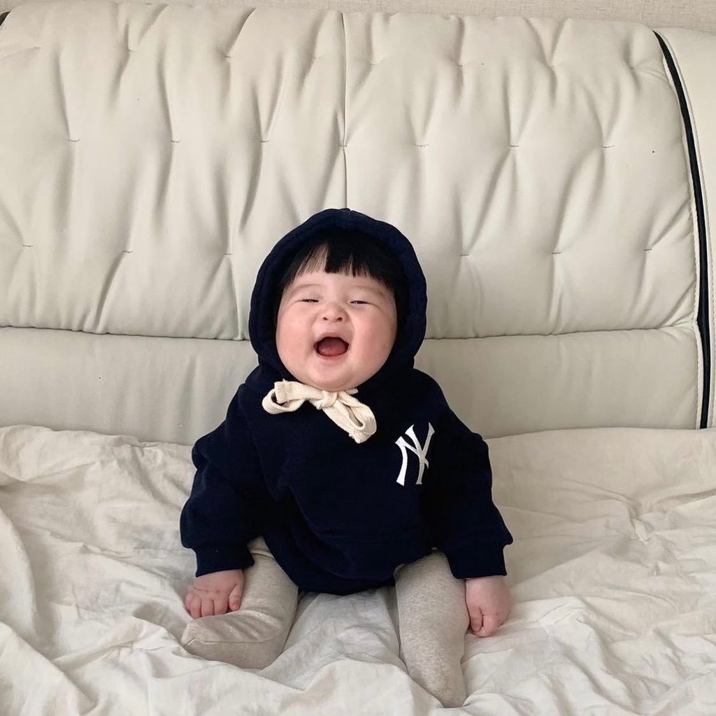 Áo Hoodie Không Tay Màu Sắc Trơn In Chữ Thời Trang Dành Cho Trẻ Em