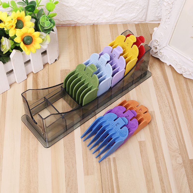 1 Lược Chải Tóc 8 Ngăn Chuyên Dụng Cho Tông Đơ 8P