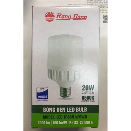 Bóng led 20W rạng đông