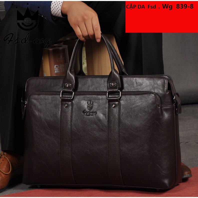cặp da laptop 839-6 dùng cho laptop 17 inch