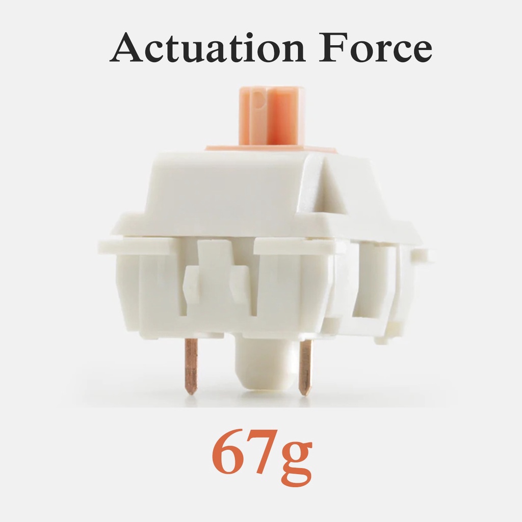 70 90 110 Chiếc 3 Pin FEKER St. Công Tắc Bàn Phím Cơ Panda Matcha Axis is Similar Vỏ Polycarbonate Thay Thế