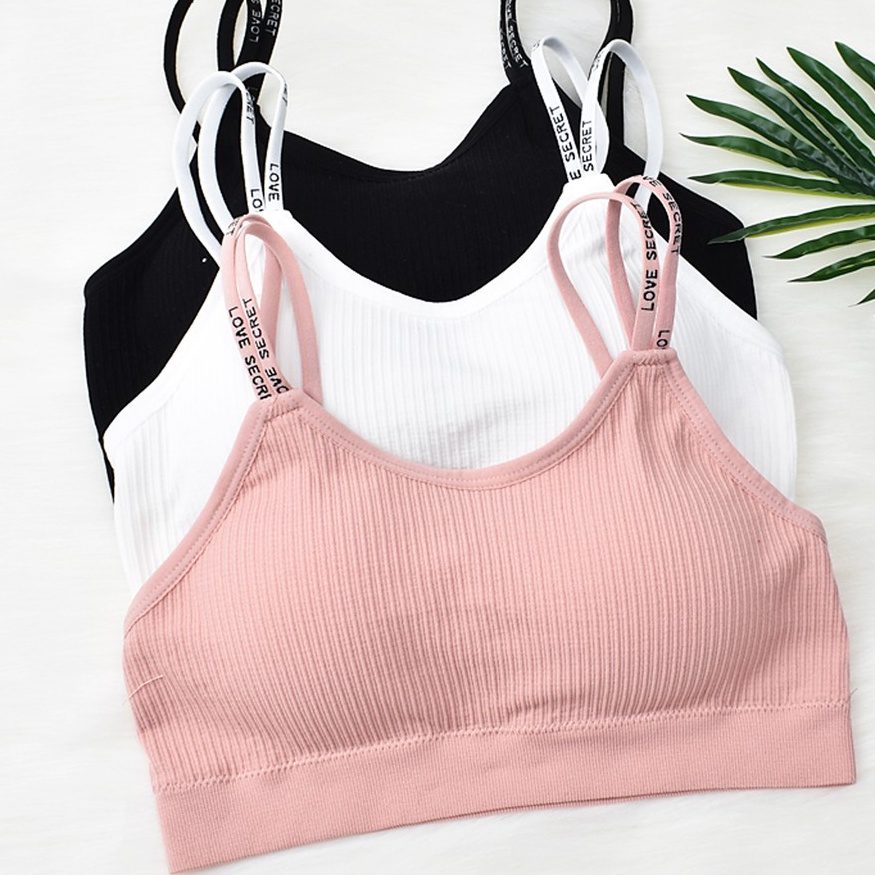Áo Ngực Thể Thao Nữ Phối Lưng Đan 2 Dây Đồ Tập Gym Yoga DAN L&amp;U 8156