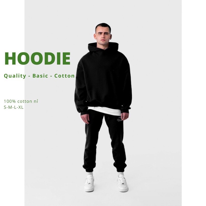 [Mã SRBACK010912 hoàn 20K xu đơn 50K] Áo hoodie nỉ VIBE FREE dày dặn form rộng
