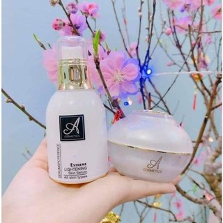 Combo serum - face pháp trắng da mờ thâm nám