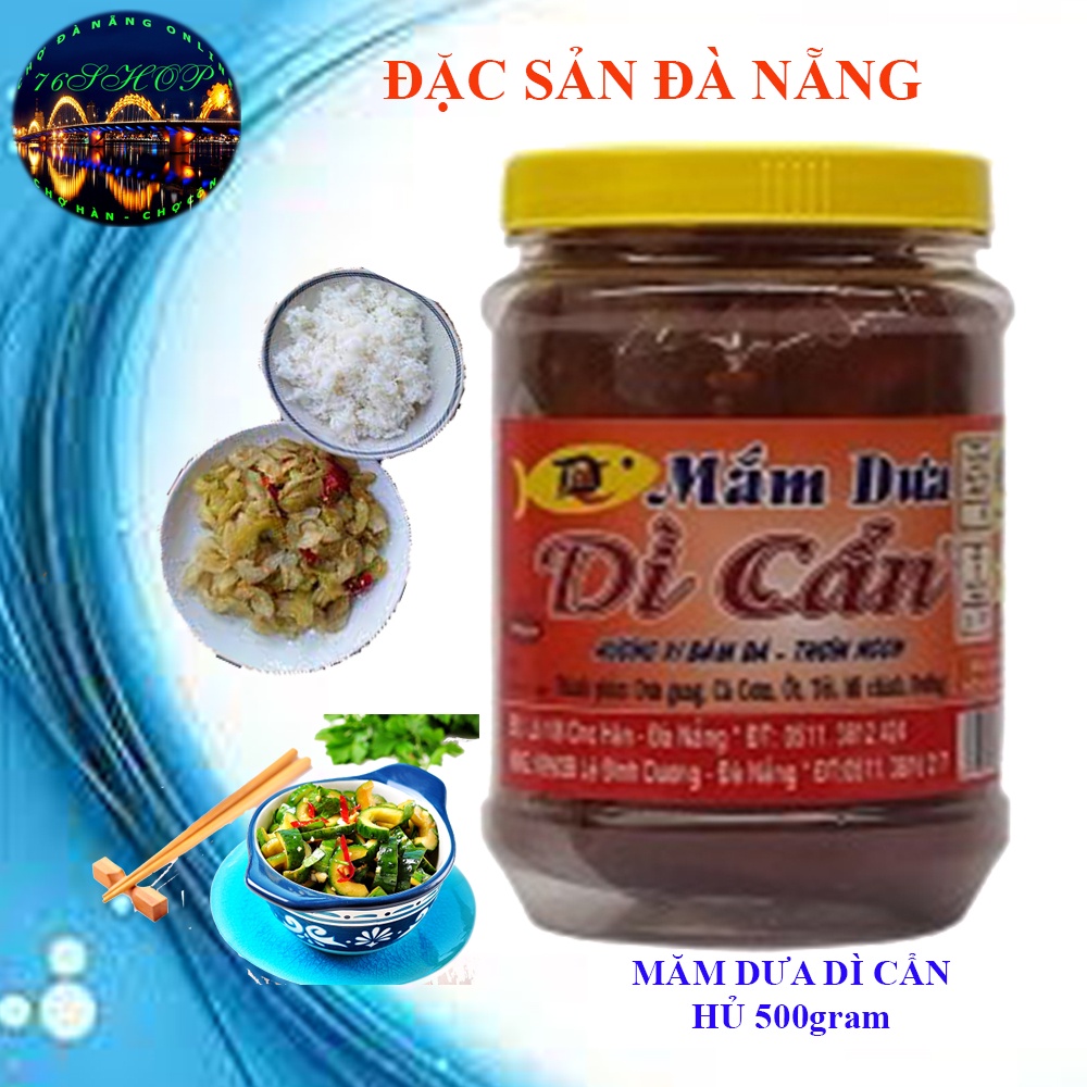 - MẮM DƯA DÌ CẨN - ĐẶC SẢN ĐÀ NẴNG