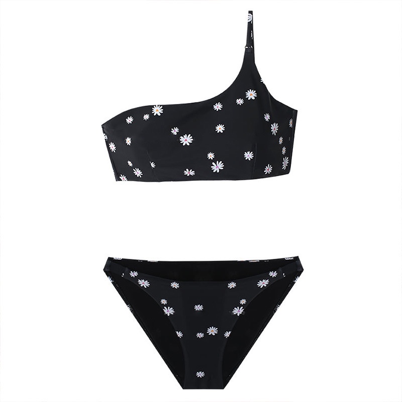 Bộ Đồ Bơi Màu Đen Họa Tiết Chấm Bi Phong Cách Hàn Quốc Cho Nữ | BigBuy360 - bigbuy360.vn