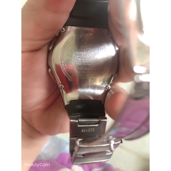 Đồng hồ nam hiệu casio wave ceptor touch solar