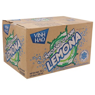 Nước khoáng Vĩnh Hảo Chanh chai 500ml
