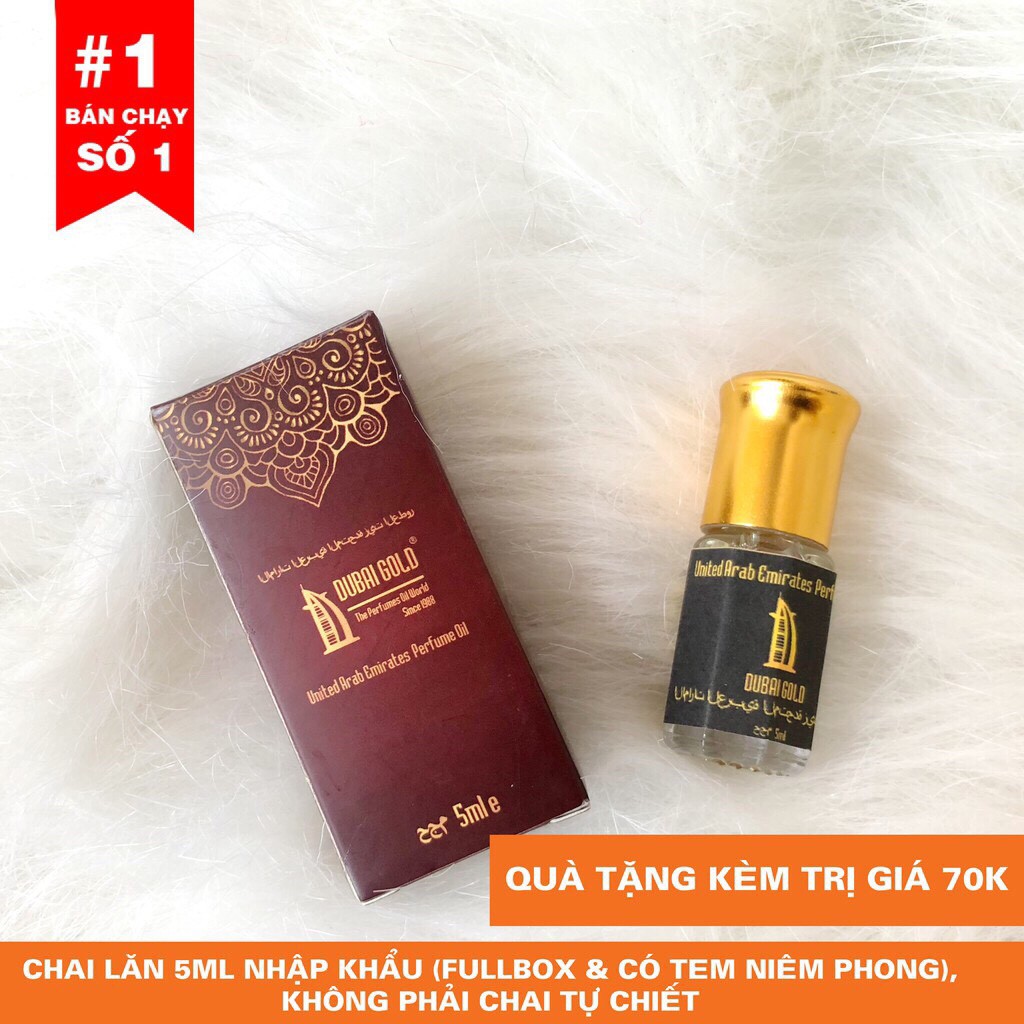 Nước hoa vùng kín Dionel Secret Love Black Edition 5ml - Tặng nước hoa Dubai