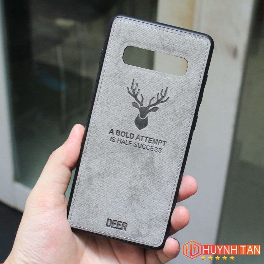 Ốp lưng samsung s10 s10 plus s21 5g s21 plus s21 ultra chống bám vân tay hình Nai 3D nhiều màu sắc huỳnh tân store