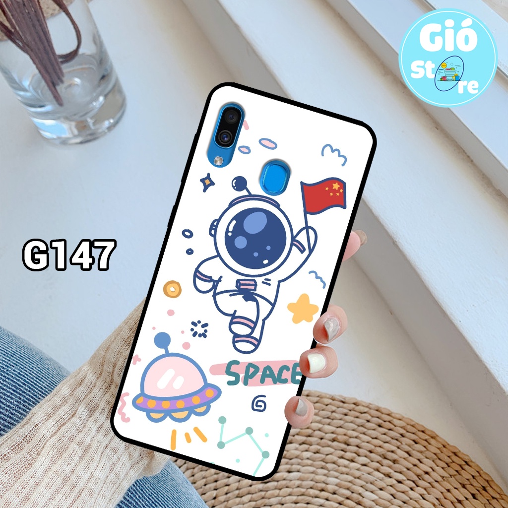 Ốp lưng SAMSUNG A20/ A30/ M20/ A10S - Ốp điện thoại SAMSUNG in hình vũ trụ, phi hành gia,lưng nhựa cứng viền dẻo