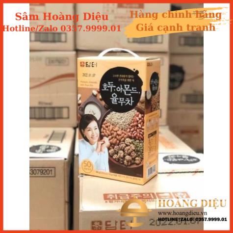 Sâm Hoàng Diệu - Bột ngũ cốc DAMTUH Hàn Quốc 900g, 50 gói x 18g