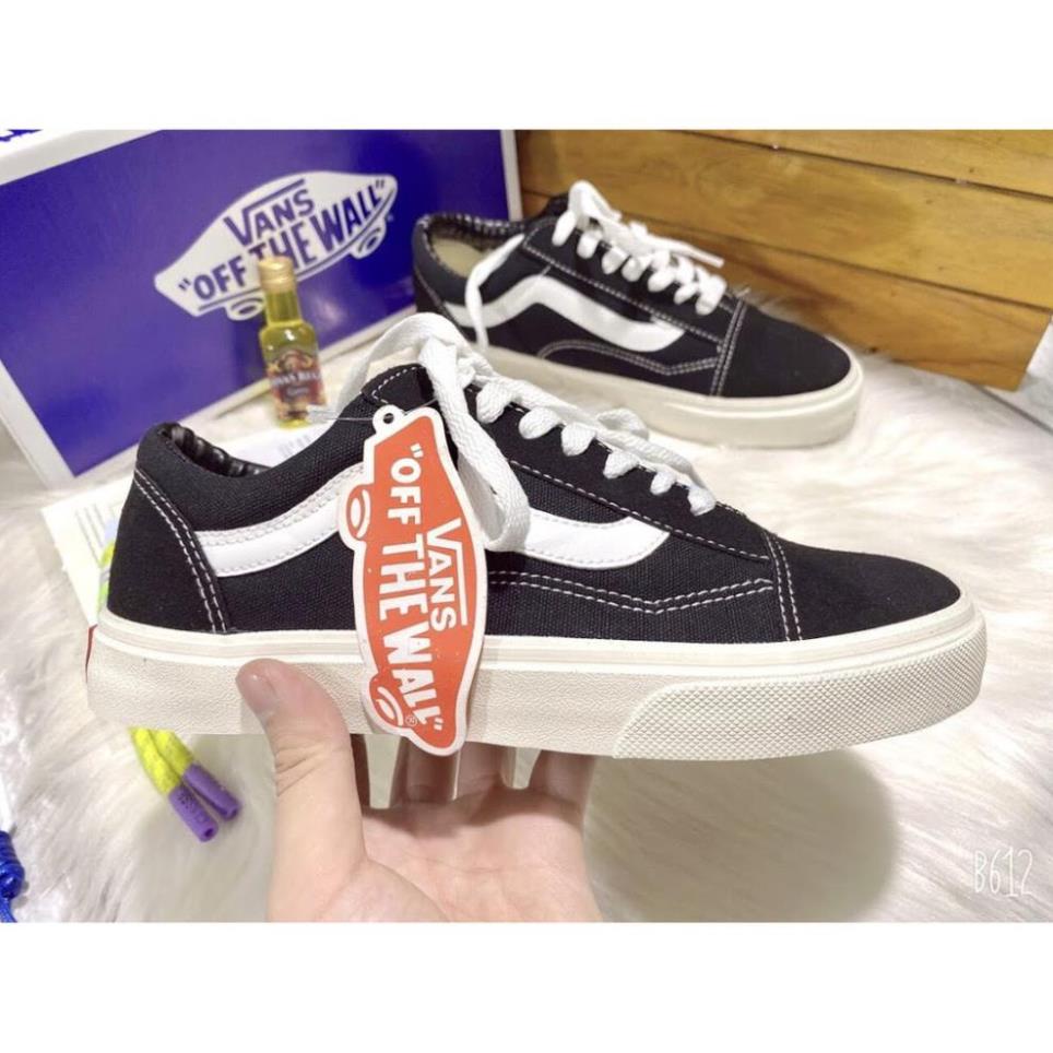 GIÀY 𝐕𝐀𝐍𝐒 VAULT OLD SKOOL MÀU ĐEN ⚡Full box bill⚡ Giày thể thao nam nữ 2021 | BigBuy360 - bigbuy360.vn