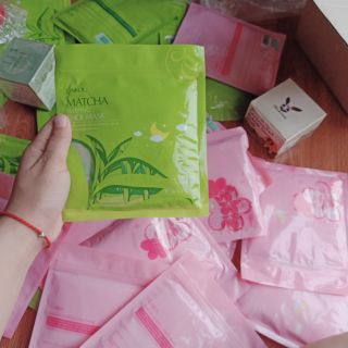 Combo Mặt nạ sakura và mặt nạ sủi bọt