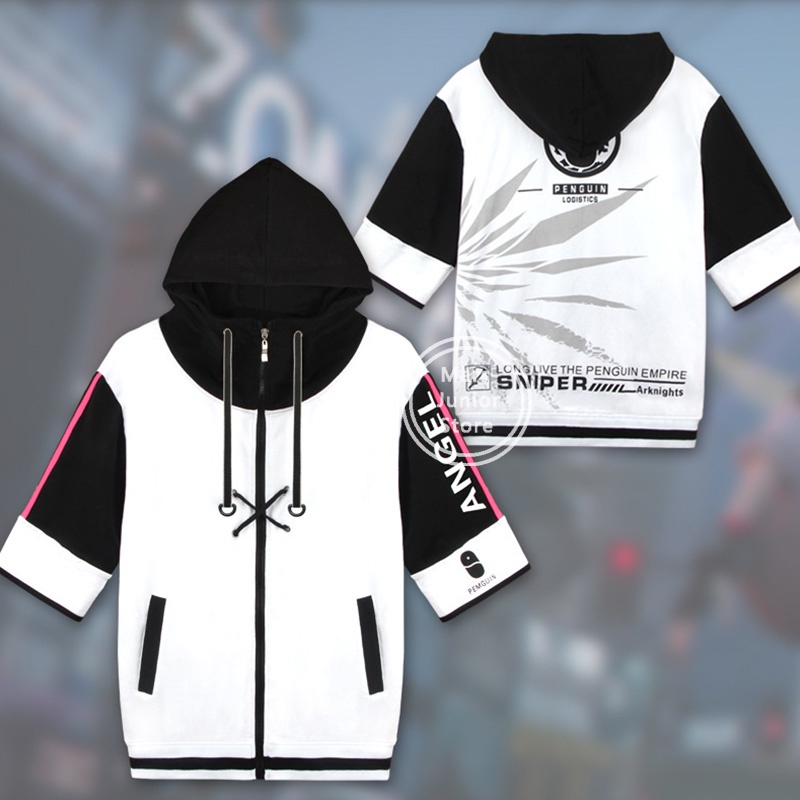Áo Hoodie Tay Dài Cosplay Nhân Vật Game Arknights Exusai