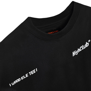 Áo thun Highclub Wood Ele - Black
