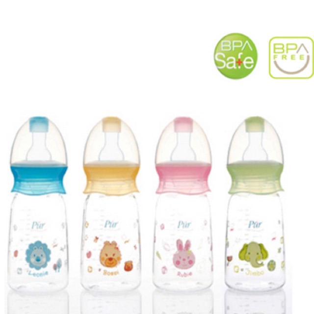 Bình Sữa Pur cổ nhỏ 140ml cho bé