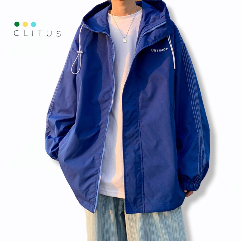 Áo Khoác Nam Vải Dù Khóa Kéo Utracy - CLITUS FASHION
