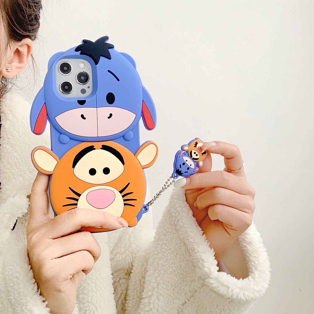 Ốp Điện Thoại Mềm Chống Sốc In Hình Hoạt Hình Cho iPhone 6 7 8P X XS XR 11 12 13promax Plus