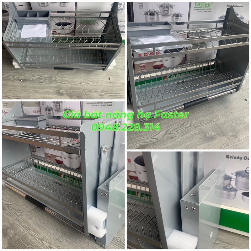 Giá bát nâng hạ inox sus304 Faster - Hàng chính hãng
