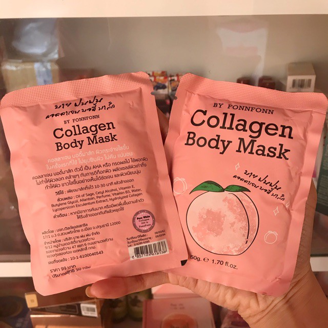 Ủ Đào Nâng Tone Trái Đào Collagen Body Mask Siêu Trắng Và Thơm - Y88