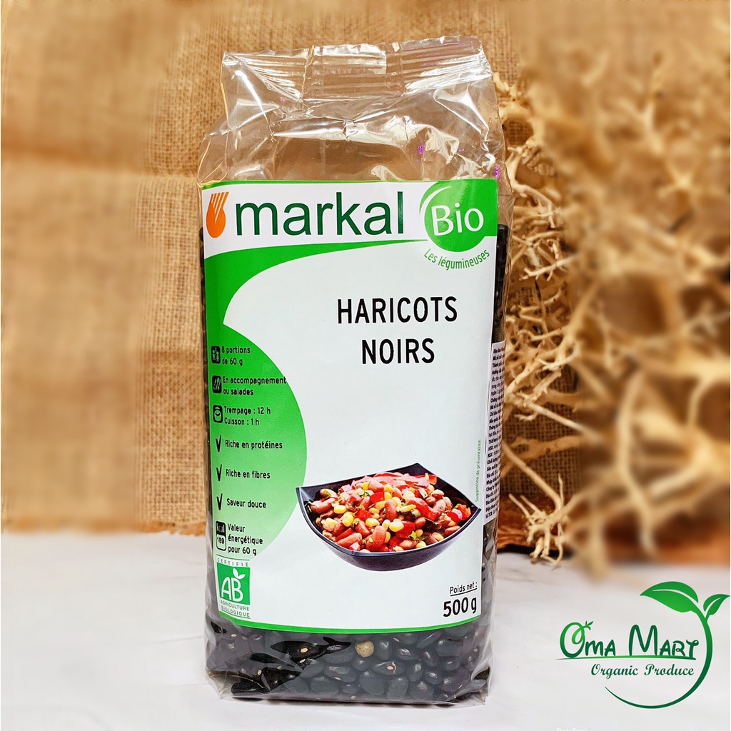 Đậu Đen Hữu Cơ Markal 500g